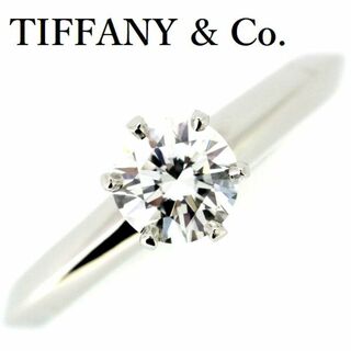 ティファニー(Tiffany & Co.)のティファニー ソリティア 0.56ct ダイヤモンド リング G-VS1 Pt950(リング(指輪))