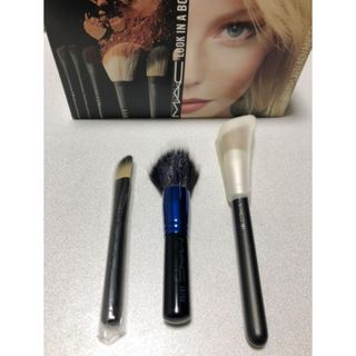 マック(MAC)の 3本セット❣️MAC ルックインアボックス　メイクブラシ(チーク/フェイスブラシ)