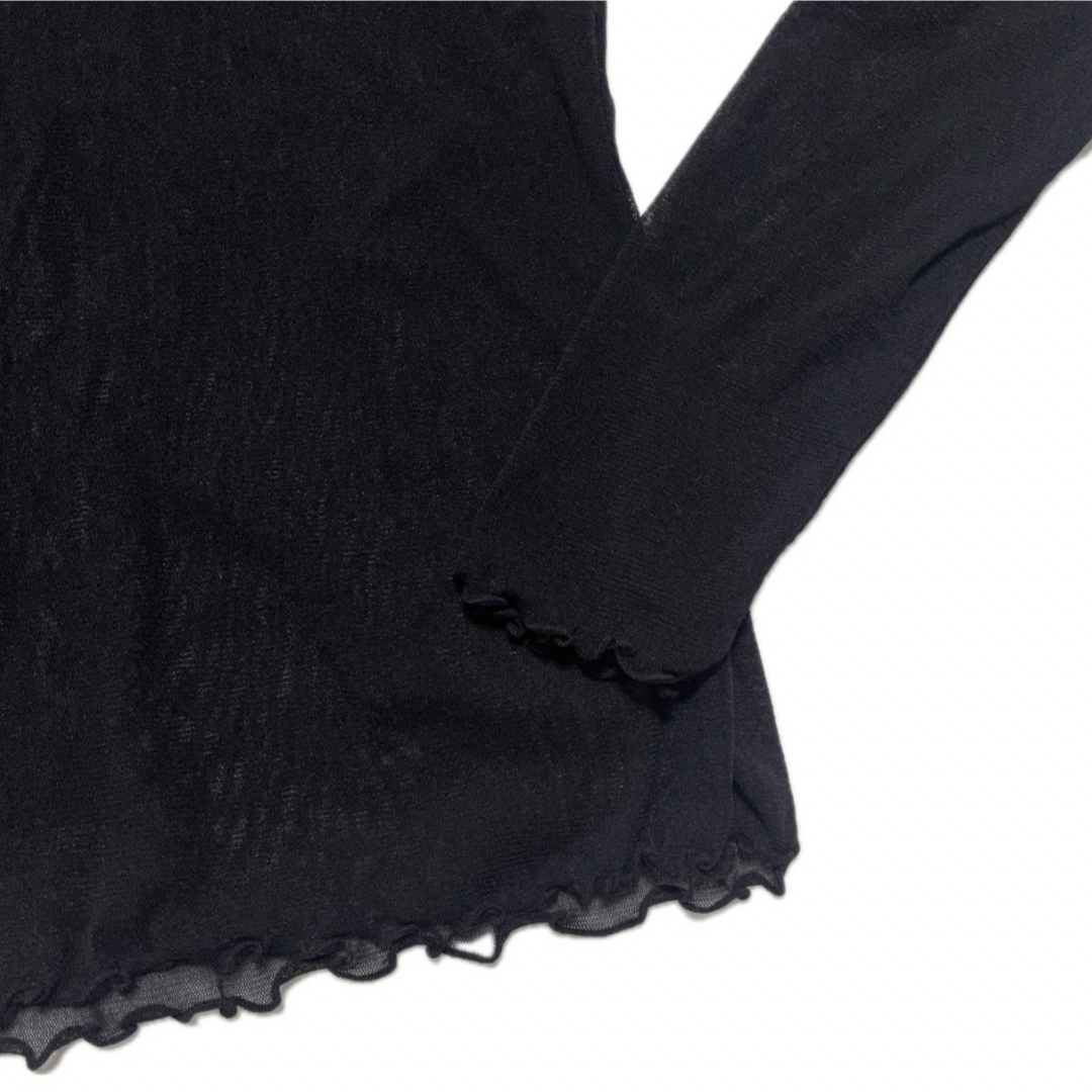 GRL - y2k フェアリーコア グランジ シースルー シア 長袖 トップス T GRL - y2k フェアリーコア グランジ シースルー シア 長袖 トップス T