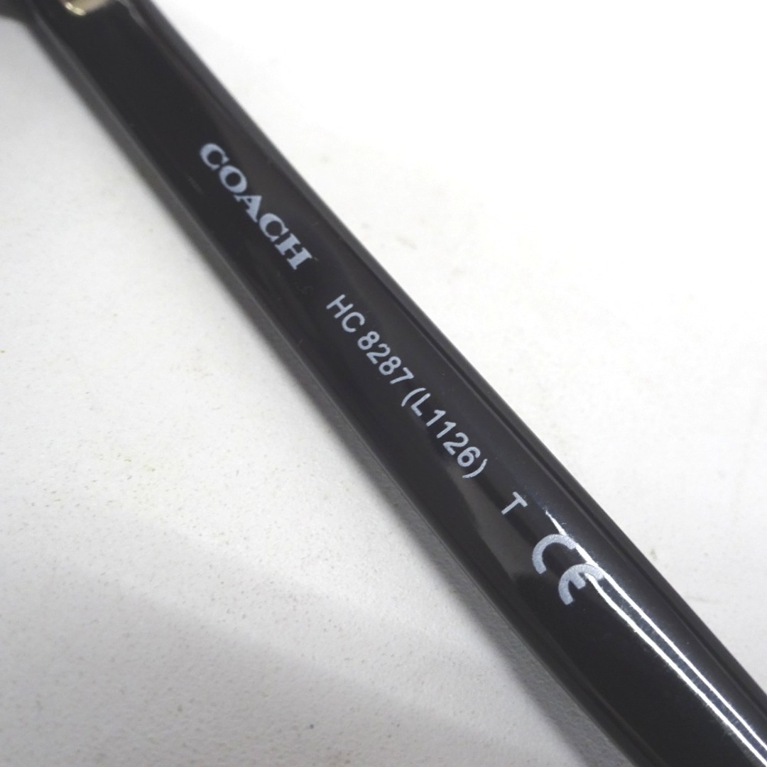 COACH(コーチ)のコーチ サングラス HC8287 ブラック Ft1178051 中古 レディースのファッション小物(サングラス/メガネ)の商品写真