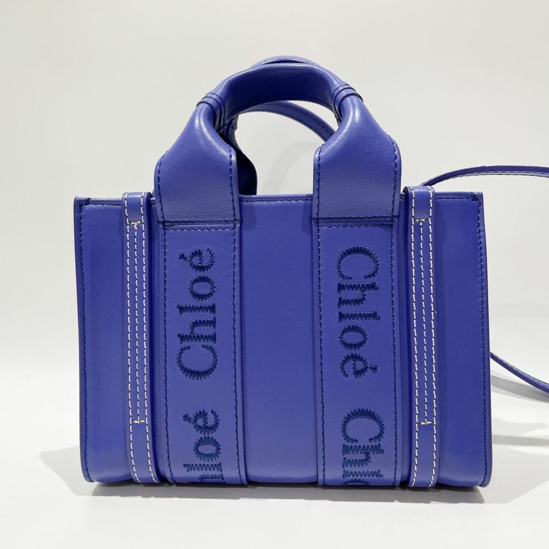 Chloe(クロエ)のChloe ハンドバッグ 【2023年秋冬】ウッディ ミニ WOODY MINI ポシェット 2WAY CHC23UP237I60408 レザー レディースのバッグ(ハンドバッグ)の商品写真