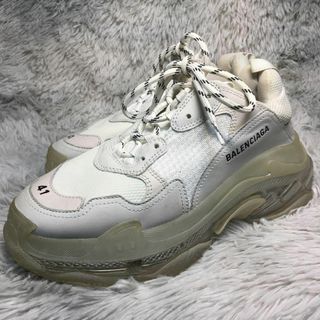 バレンシアガ(Balenciaga)の美品 バレンシアガ triple S トリプル S クリアソール スニーカー(スニーカー)