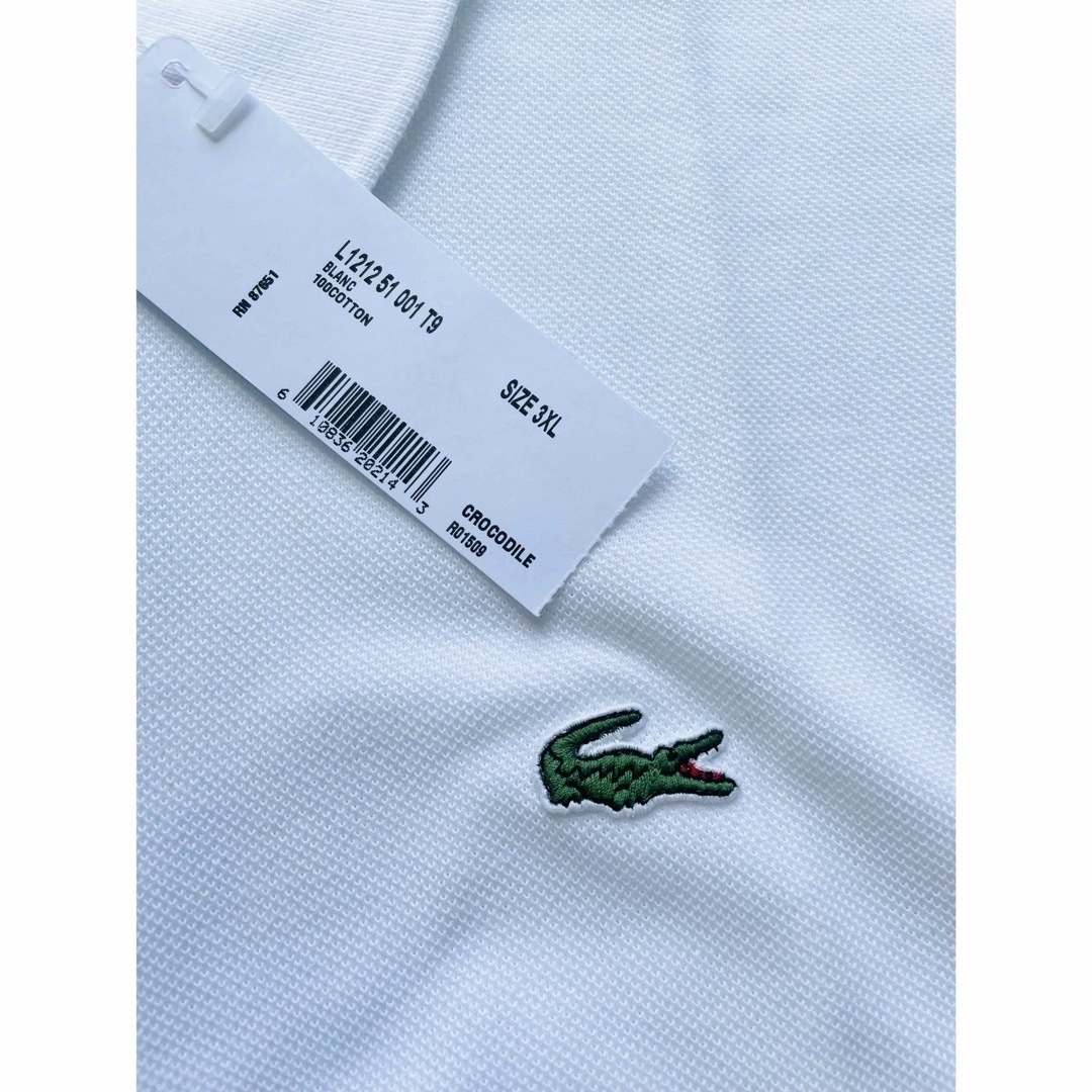 LACOSTE(ラコステ)のラコステ LACOSTE ワンポイント刺繍ロゴ 半袖ポロシャツ 9 フランス企画 メンズのトップス(ポロシャツ)の商品写真