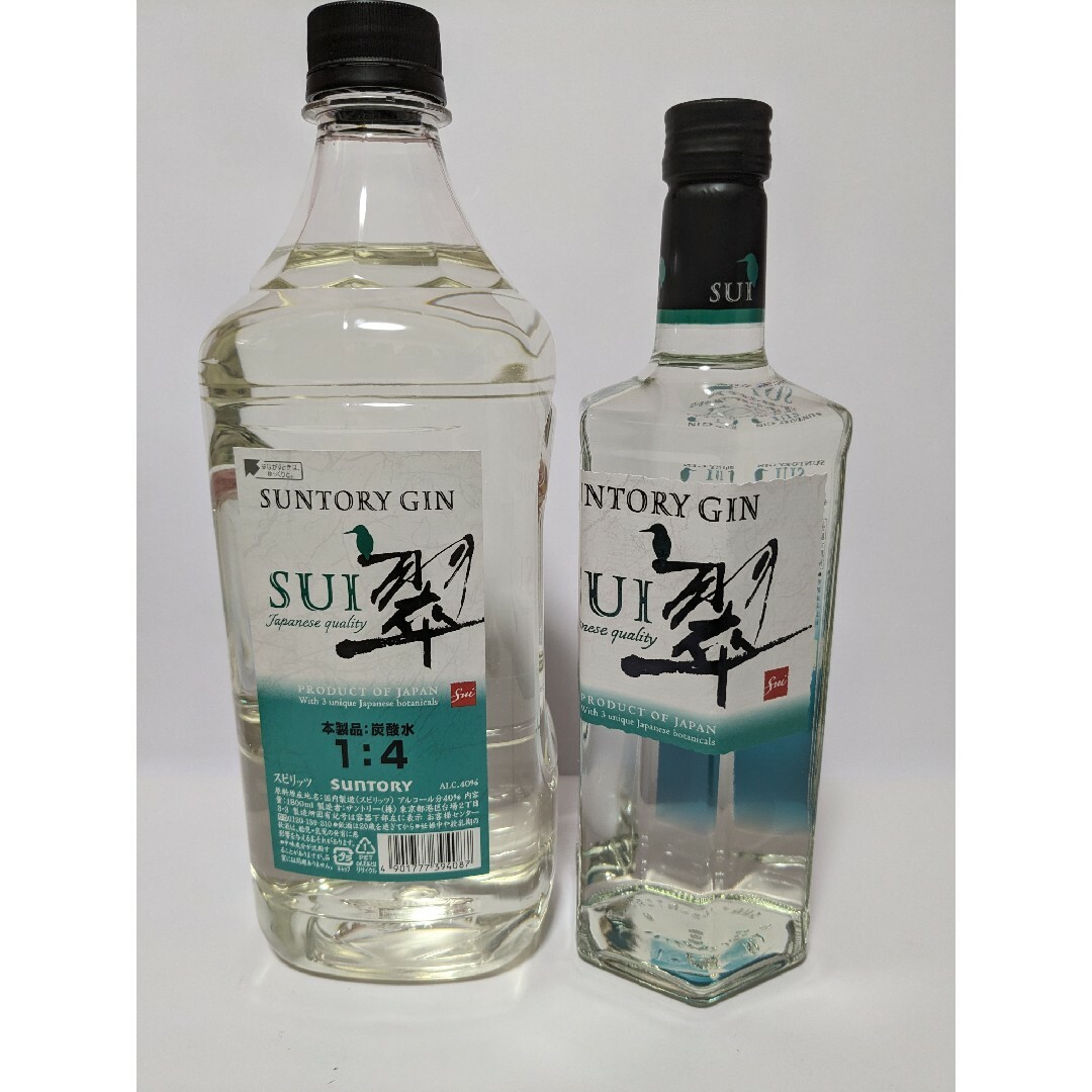 ジン翆2本、山崎蒸溜所貯蔵梅酒ウイスキーブレンド2本,ROKUジン1本 食品/飲料/酒の酒(リキュール/果実酒)の商品写真