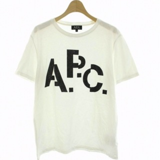 A.P.C - A.P.C. Tシャツ カットソー ロゴ プリント クルーネック 半袖 S 