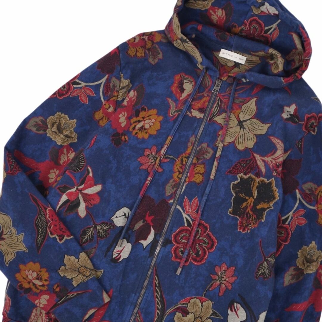 ETRO - 美品 エトロ ETRO スウェット パーカー ジップアップ ETRO - 美品 エトロ ETRO スウェット パーカー ジップアップ