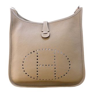 エルメス(Hermes)の　エルメス HERMES エヴリン3PM U エトゥープ シルバー金具 トリヨンクレマンス ユニセックス ショルダーバッグ(ショルダーバッグ)