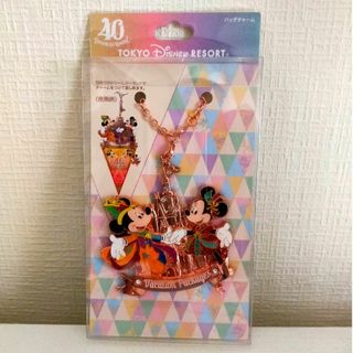 ディズニー　40周年限定　バッグチャーム