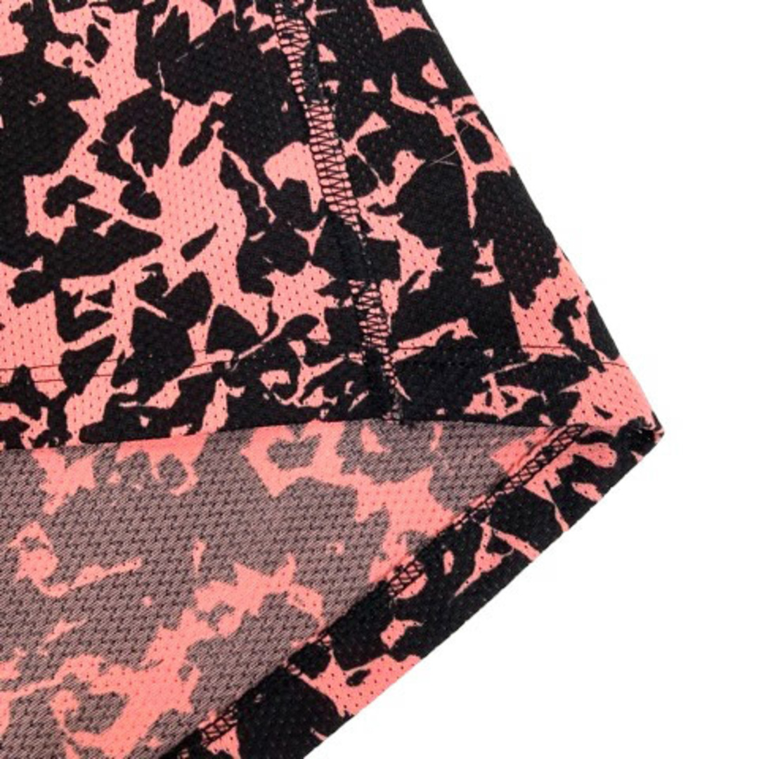 NIKE(ナイキ)のナイキ NIKE カットソー スポーツウェア メッシュ 総柄 半袖 L ピンク レディースのトップス(Tシャツ(半袖/袖なし))の商品写真