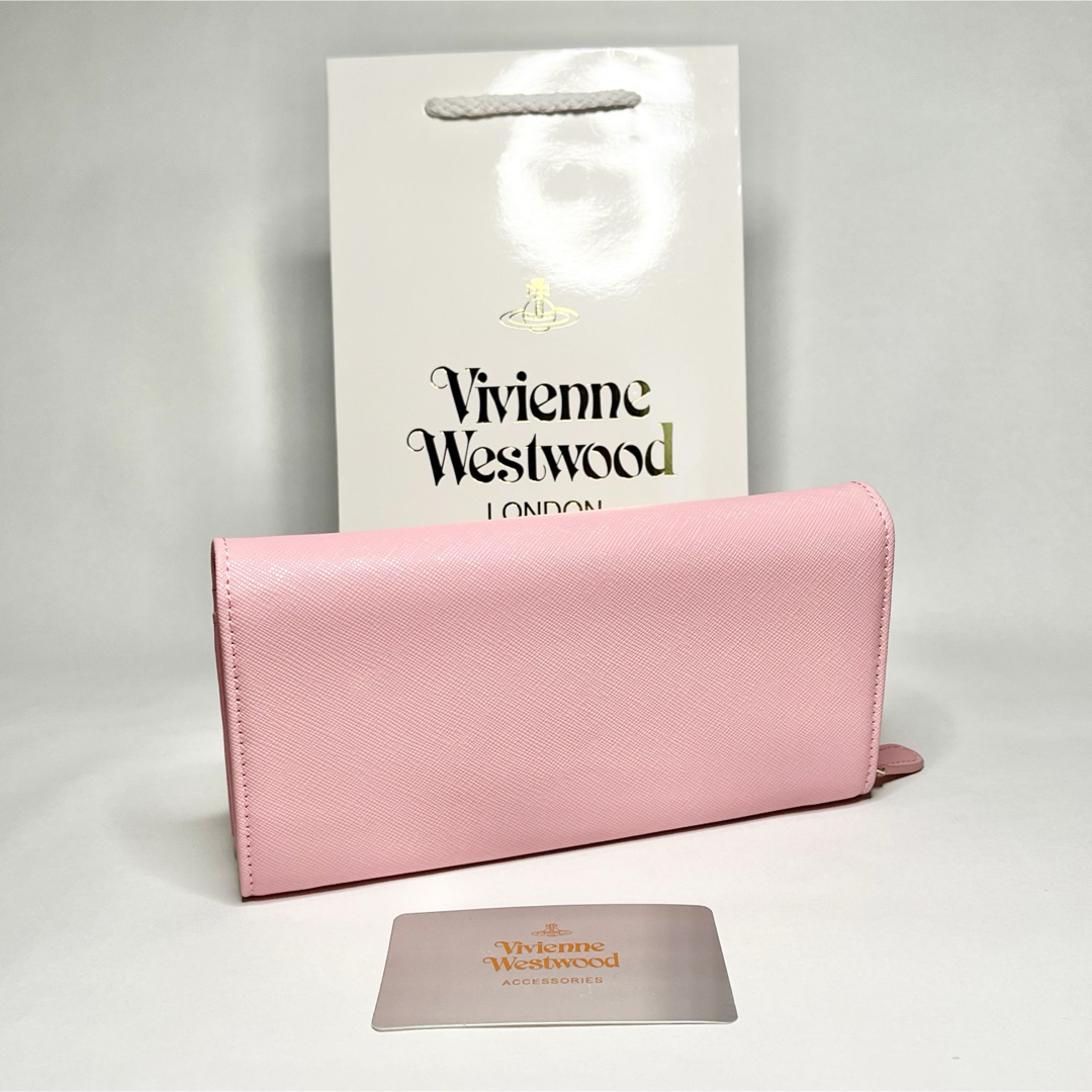 ★新品未使用★Vivienne Westwood 長財布 ライトピンク ★新品未使用★Vivienne Westwood 長財布 ライトピンク