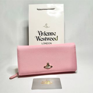 ヴィヴィアンウエストウッド(Vivienne Westwood)の★新品未使用★Vivienne Westwood 長財布 ライトピンク(財布)