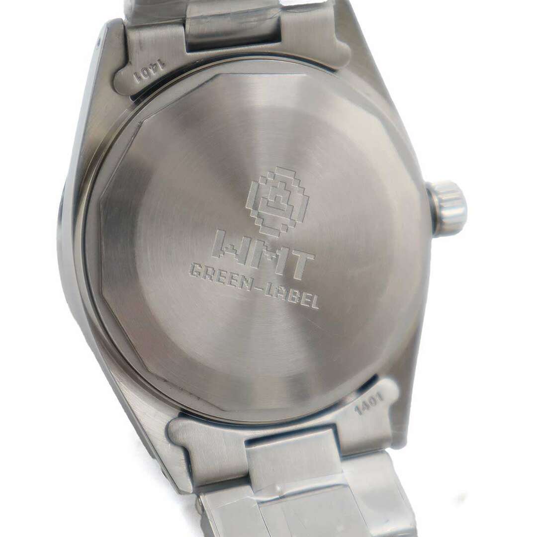 WMT WATCHES ダブリューエムティー ウォッチ GREEN LABEL PIXEL WATCH ピクセルアートウォッチ 自動巻き腕時計 BC0010P シルバー メンズの時計(その他)の商品写真