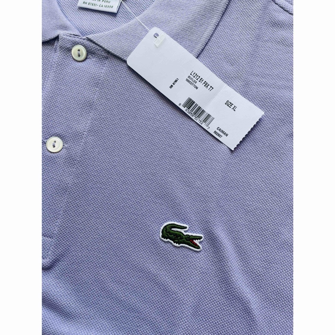 LACOSTE(ラコステ)のラコステ LACOSTE ワンポイント刺繍ロゴ 半袖ポロシャツ 7 フランス企画 メンズのトップス(ポロシャツ)の商品写真