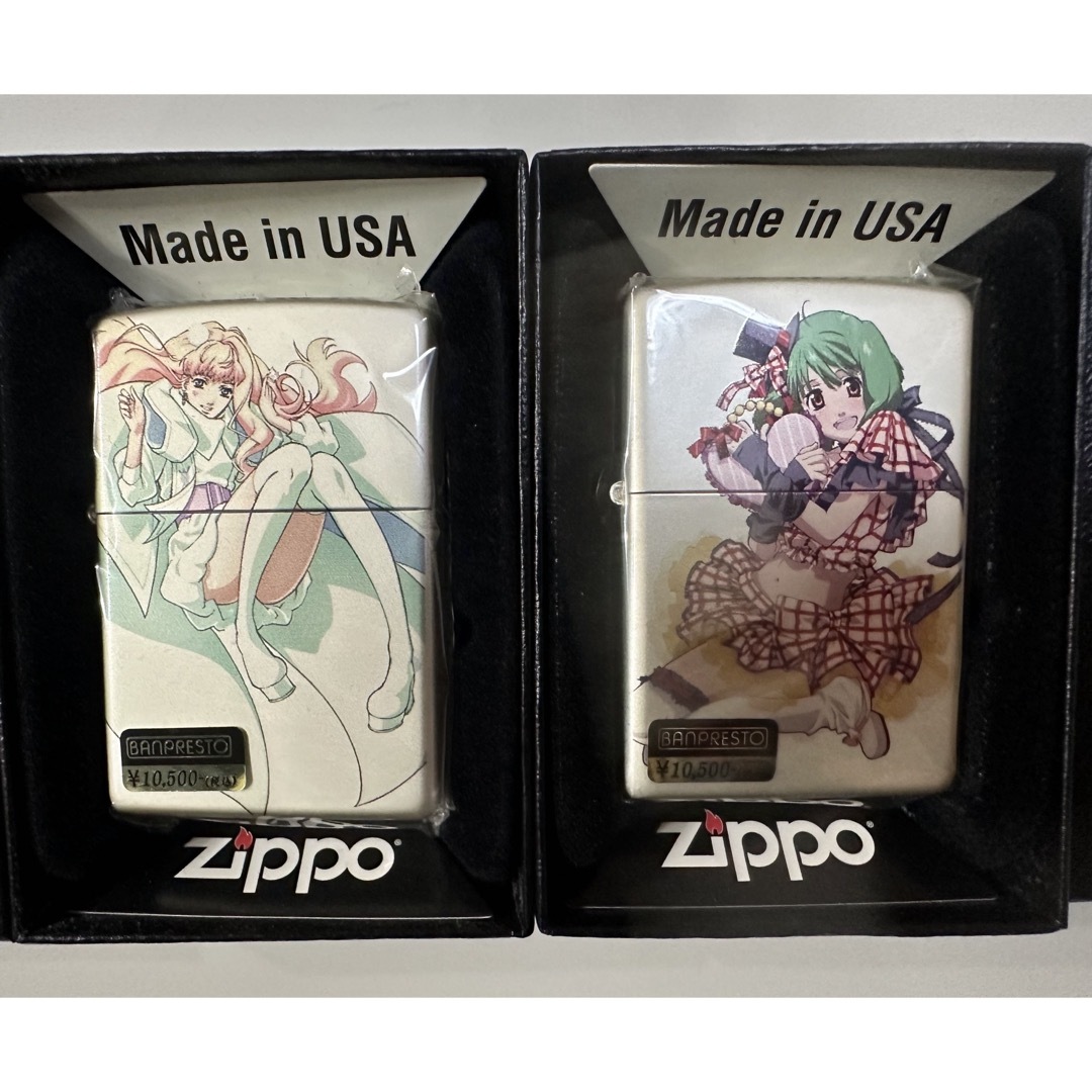 ZIPPO(ジッポー)の劇場版 マクロスＦ ジッポーライター ZIPPO 新品未使用 ２つセット メンズのファッション小物(タバコグッズ)の商品写真