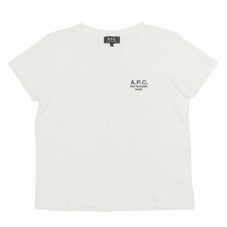 アーペーセー(A.P.C)の21SS アーペーセー A.P.C. ロゴ 刺繍 Tシャツ L BLM4(Tシャツ(半袖/袖なし))