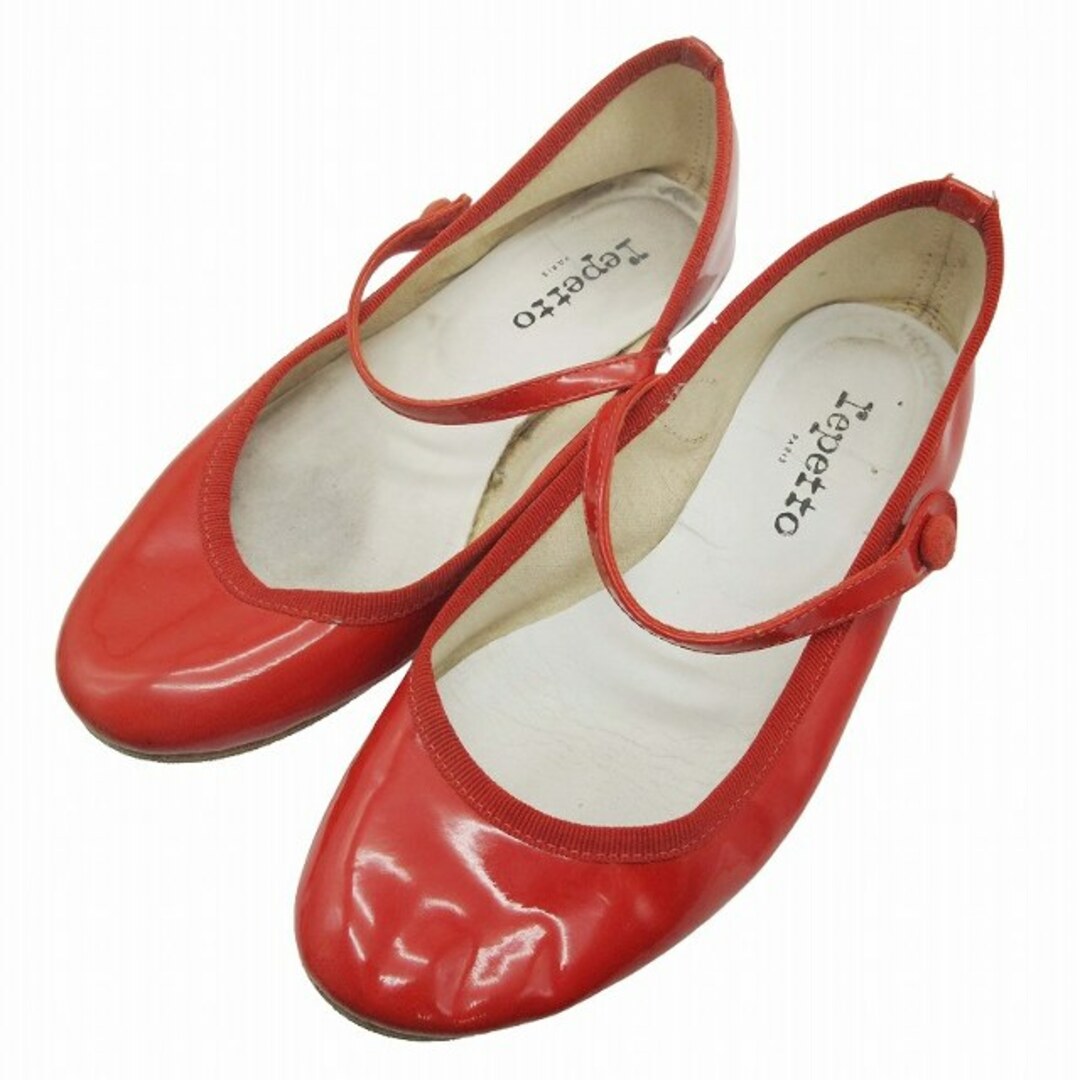 repetto - レペット Repetto エナメル ストラップ フラットシューズ 37 