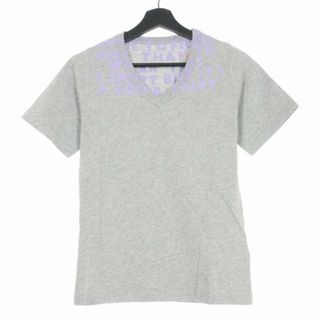 マルタンマルジェラ(Maison Martin Margiela)のメゾンマルジェラ 21AW エイズTシャツ カットソー 半袖 XS グレー 灰(Tシャツ/カットソー(半袖/袖なし))