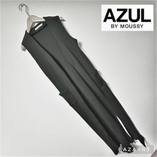 AZUL by moussy♡リブロングベスト ジレ