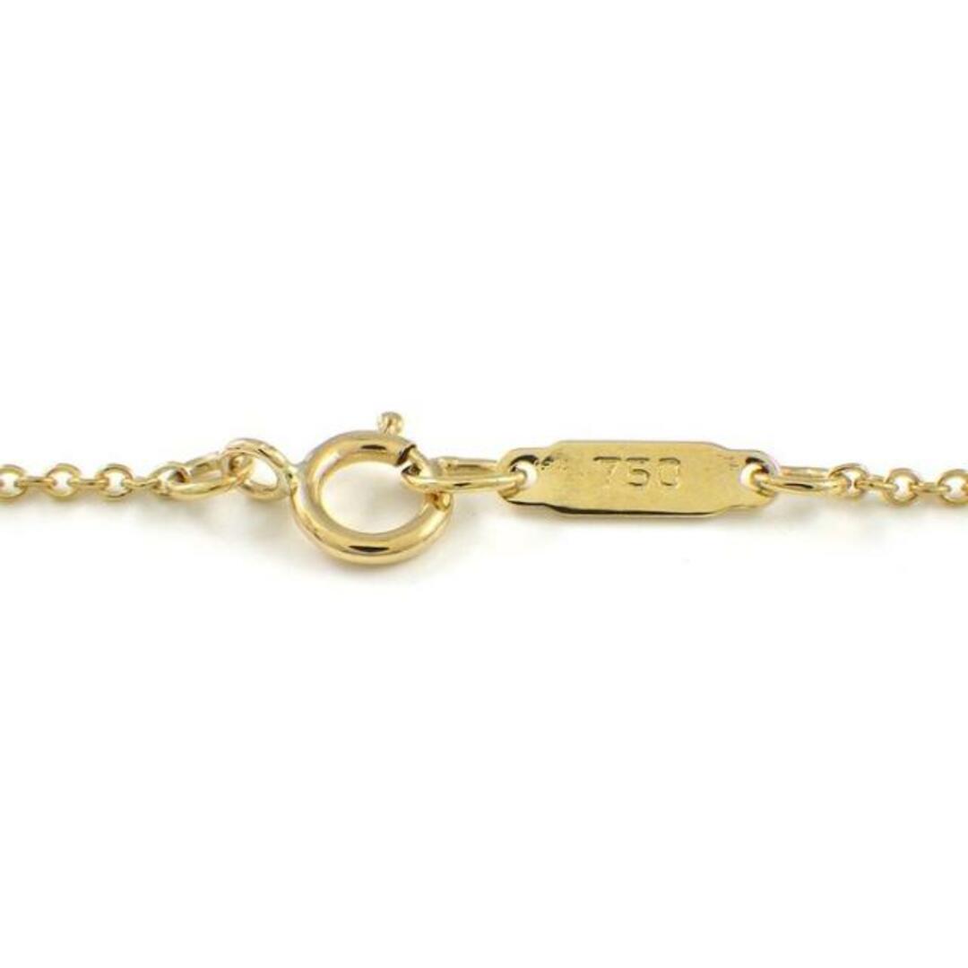 Tiffany & Co.(ティファニー)のティファニー Tiffany & Co. ネックレス フラワーモチーフ 3ポイント ダイヤモンド K18YG 【中古】 レディースのアクセサリー(ネックレス)の商品写真