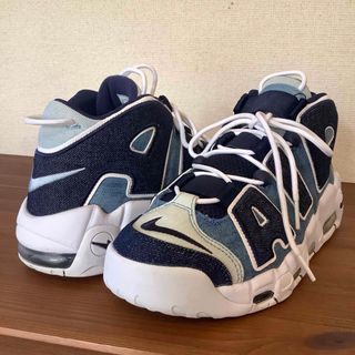 ナイキ(NIKE)のNIKE AIR MORE UPTEMPO 96DENIM CJ6125-100(スニーカー)