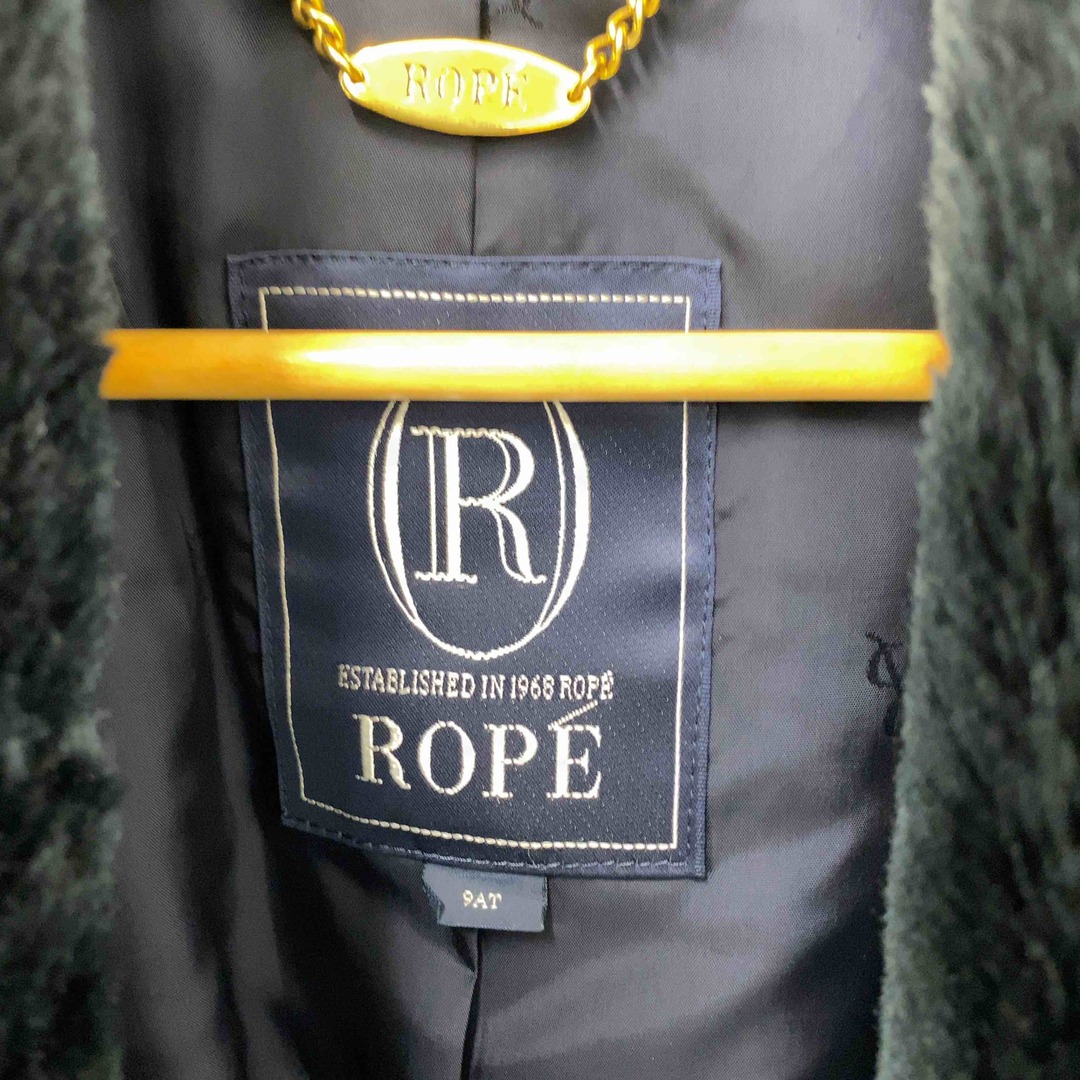 ROPE’(ロペ)のROPE ロペ レディース  アウター ファーコート ウール100％ チェスターコート レディースのフォーマル/ドレス(スーツ)の商品写真