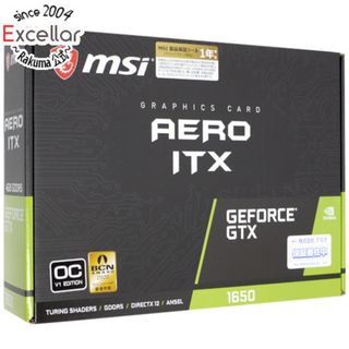 エムエスアイ(msi)のMSI製グラボ　GeForce GTX 1650 AERO ITX 4G OCV1　PCIExp 4GB 元箱あり(PCパーツ)