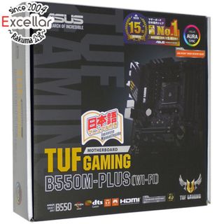 アンジェロガルバス(ANGELO GARBASUS)のASUS製　MicroATXマザーボード　TUF GAMING B550M-PLUS (WI-FI)　SocketAM4 元箱あり(PCパーツ)