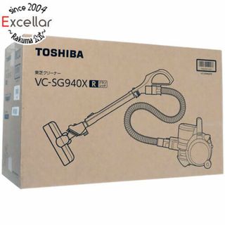 トウシバ(東芝)の【新品訳あり(箱きず・やぶれ)】 TOSHIBA　サイクロンクリーナー トルネオ ヴイ　VC-SG940X(R)　グランレッド(掃除機)