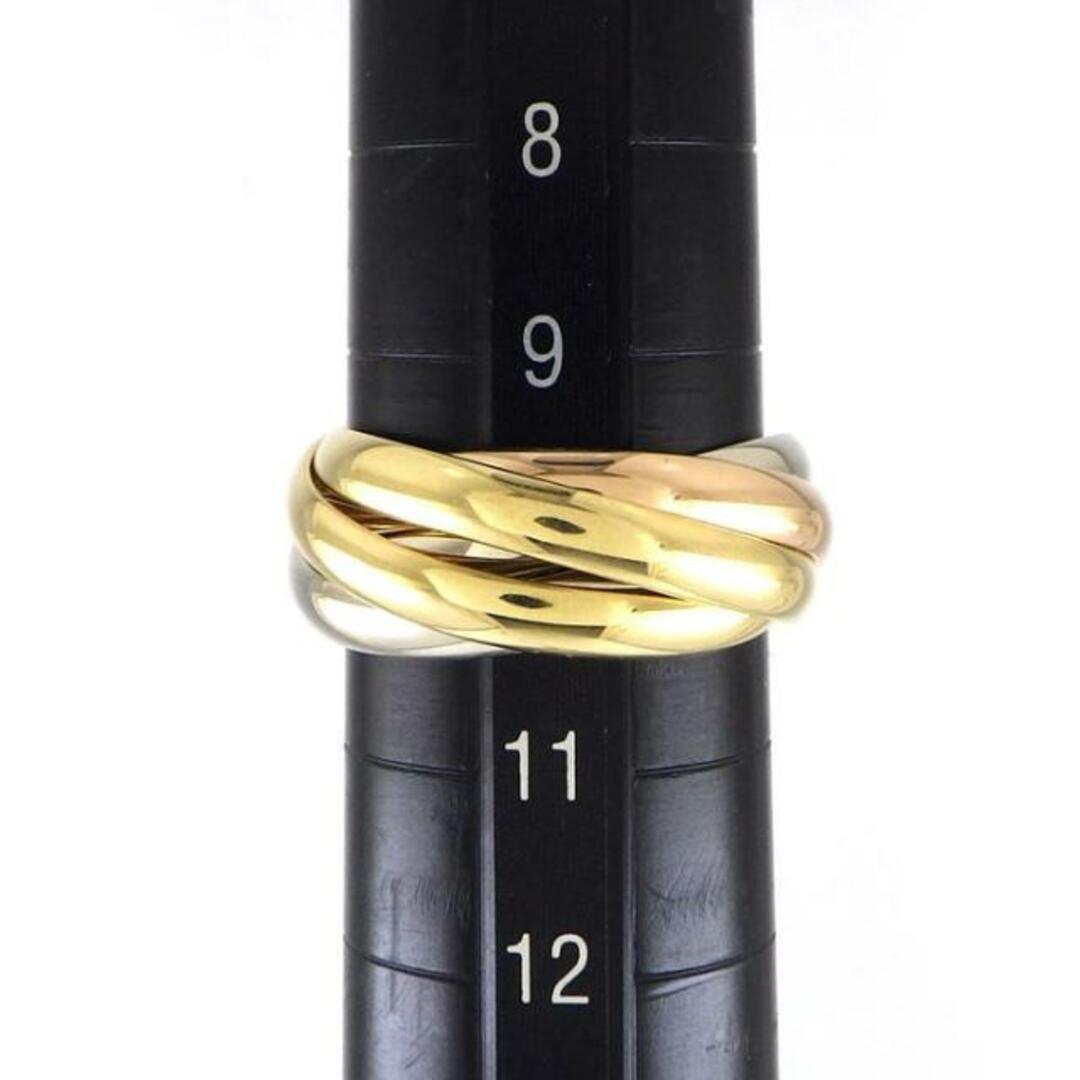 Cartier(カルティエ)のカルティエ Cartier リング トリニティ 5連 スリーカラー K18PG K18WG K18YG 10号 / #49 【中古】 レディースのアクセサリー(リング(指輪))の商品写真