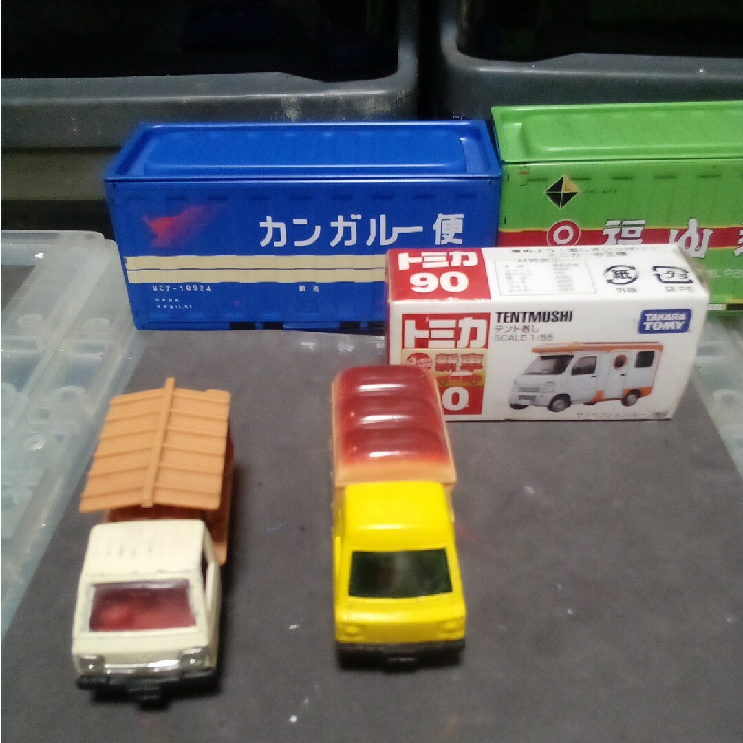 Takara Tomy(タカラトミー)のトミカ　軽トラ３台 エンタメ/ホビーのおもちゃ/ぬいぐるみ(ミニカー)の商品写真