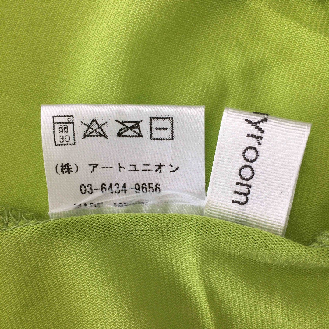 Birthday room  レディース Tシャツ（長袖）グリーン tk レディースのトップス(Tシャツ(長袖/七分))の商品写真