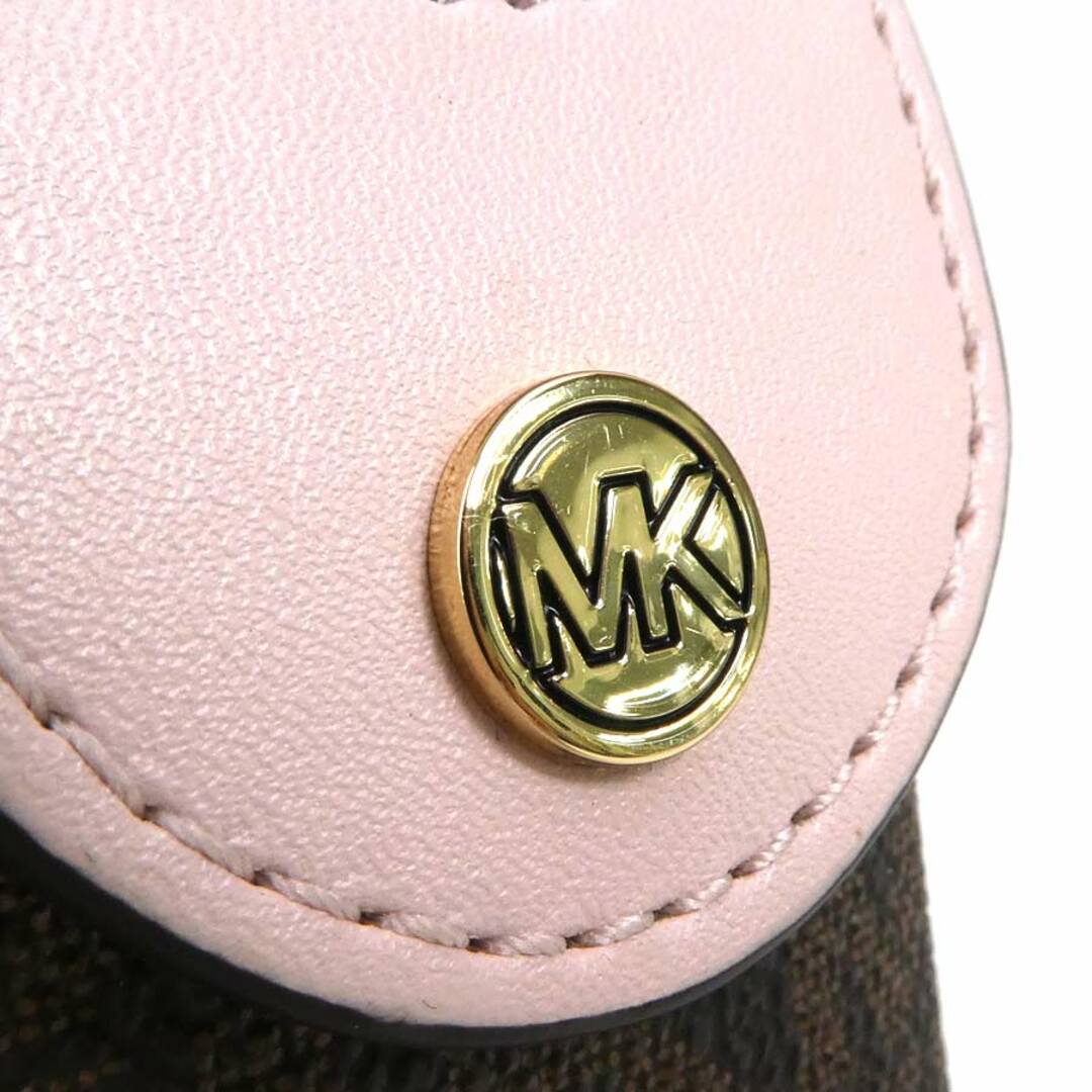 Michael Kors(マイケルコース)のマイケルコース Michael Kors  AirPodsケース レザー ピンク×ブラウン レディース 送料無料【中古】 r10020f レディースのアクセサリー(その他)の商品写真