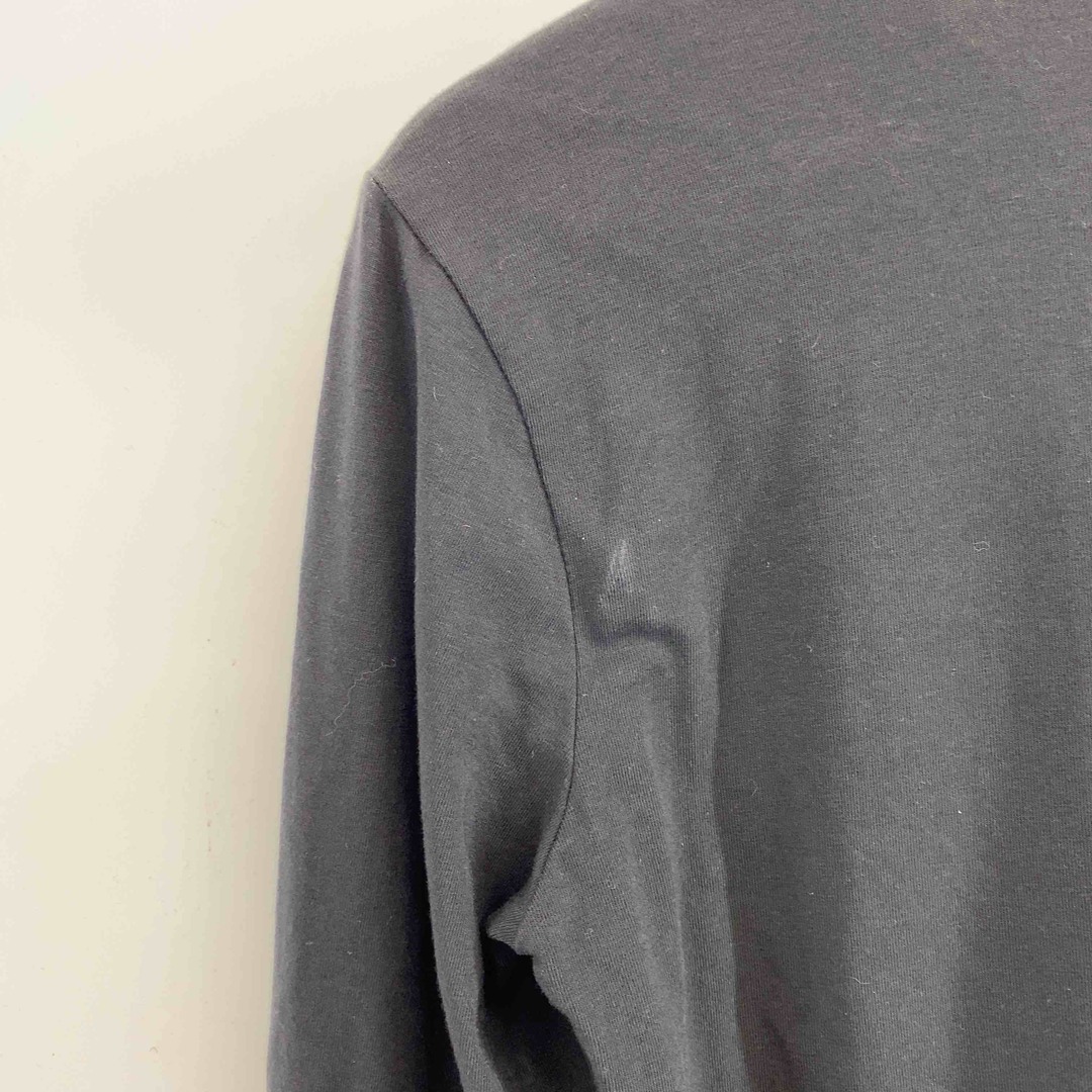 Emporio Armani(エンポリオアルマーニ)のEMPORIO ARMANI エンポリオアルマーニ メンズ Tシャツ長袖 ブラック ロゴマーク メンズのトップス(Tシャツ/カットソー(七分/長袖))の商品写真