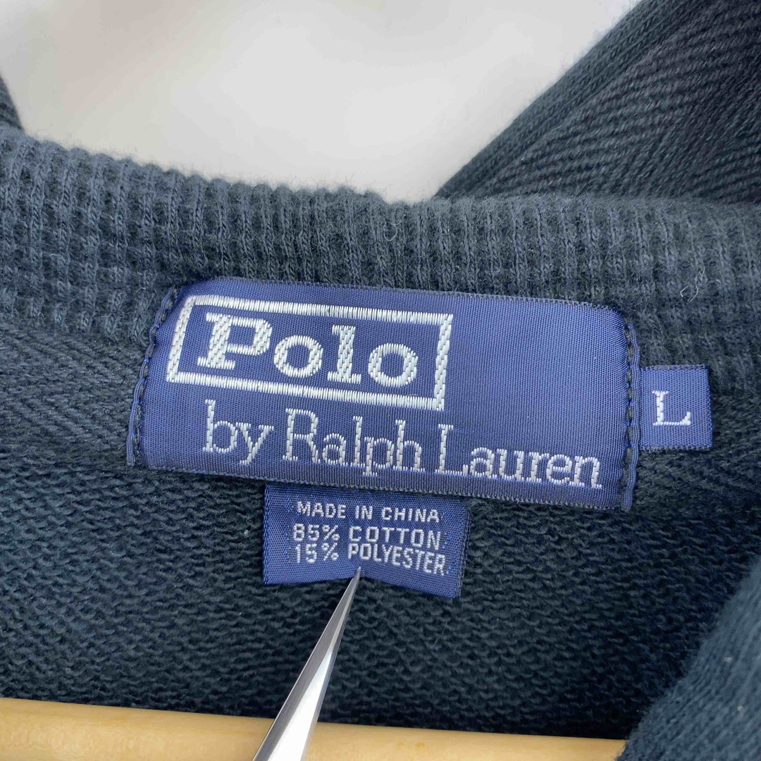 POLO RALPH LAUREN(ポロラルフローレン)のPOLO RALPH LAUREN ポロラルフローレン メンズ パーカー 黒 メンズのトップス(パーカー)の商品写真