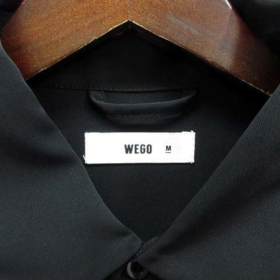 WEGO(ウィゴー)のウィゴー WEGO とろみ フラシデザイン ビックシルエット シャツ 半袖 M メンズのトップス(シャツ)の商品写真