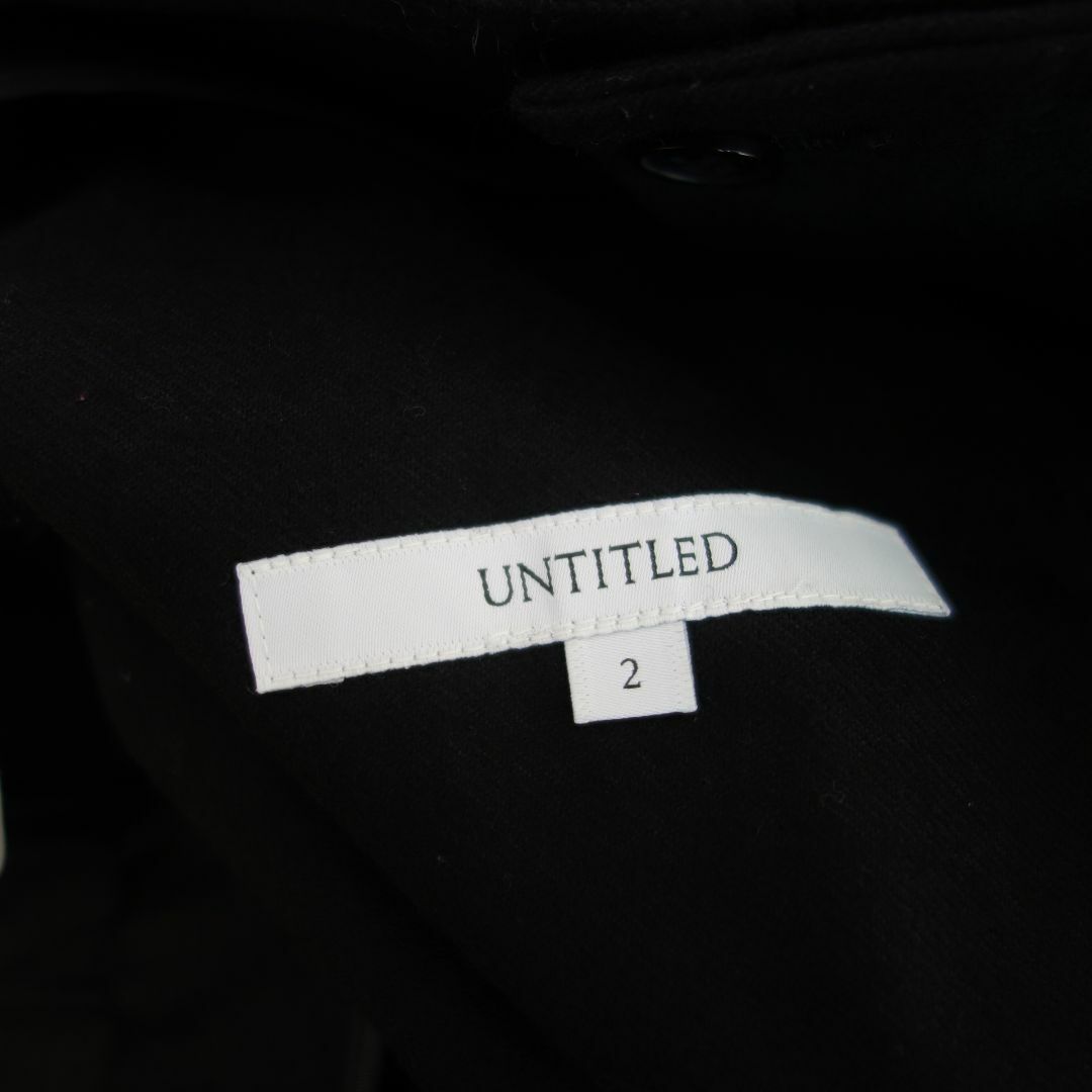 UNTITLED(アンタイトル)のUNTITLED/ベルト付きワイドウールパンツ レディースのパンツ(カジュアルパンツ)の商品写真