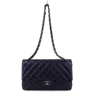 シャネル(CHANEL)のシャネル CHANEL マトラッセ マトラッセ30 デカマトラッセ デカマト バッグ ショルダーバッグ ラムスキン パープル 紫 シルバー金具 チェーンショルダーバッグ ココマーク ターンロック(ショルダーバッグ)