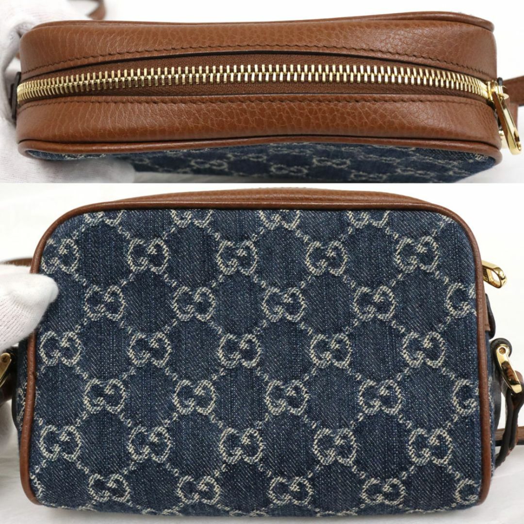 Gucci(グッチ)のグッチ オフィディア GGジャガードデニム ミニバッグ(517350) レディースのバッグ(ショルダーバッグ)の商品写真