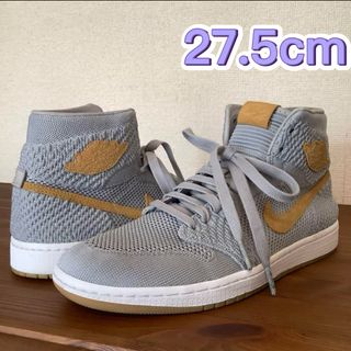 ジョーダン(Jordan Brand（NIKE）)の美中古NIKE AIR JORDAN 1 RETRO HI FLYKNIT(スニーカー)