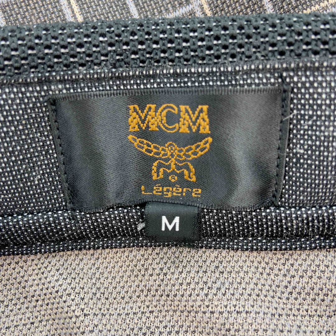 MCM(エムシーエム)のMCM　エムシーエム　チェック　茶系　  メンズ ポロシャツ メンズのトップス(ポロシャツ)の商品写真