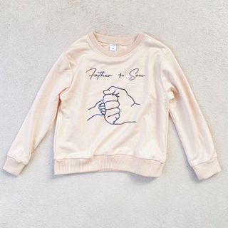 シーイン(SHEIN)のSHEIN  キッズ トレーナー アイボリー(Tシャツ/カットソー)