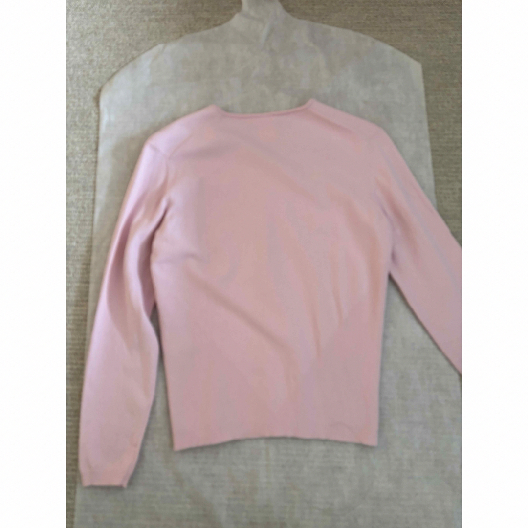 CHANEL(シャネル)のCHANEL  長袖ニット　44  ピンク　大きいサイズ LL 42 46 レディースのトップス(ニット/セーター)の商品写真