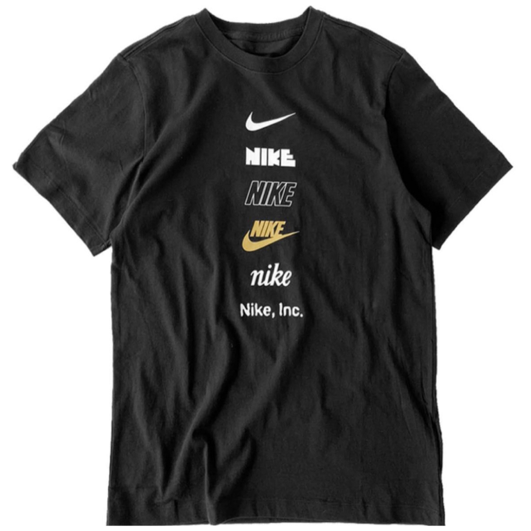 NIKE(ナイキ)のナイキ マルチ ロゴ  Tシャツ ハーフパンツ セットアップ　Lサイズ メンズのトップス(Tシャツ/カットソー(半袖/袖なし))の商品写真