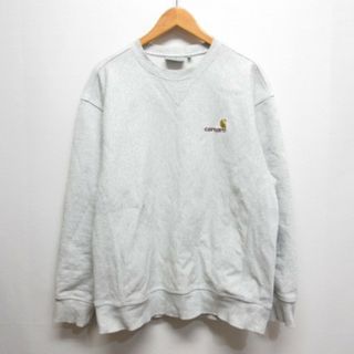 カーハート(carhartt)のカーハート carhartt アメリカン スクリプト スウェット M 杢グレー (その他)