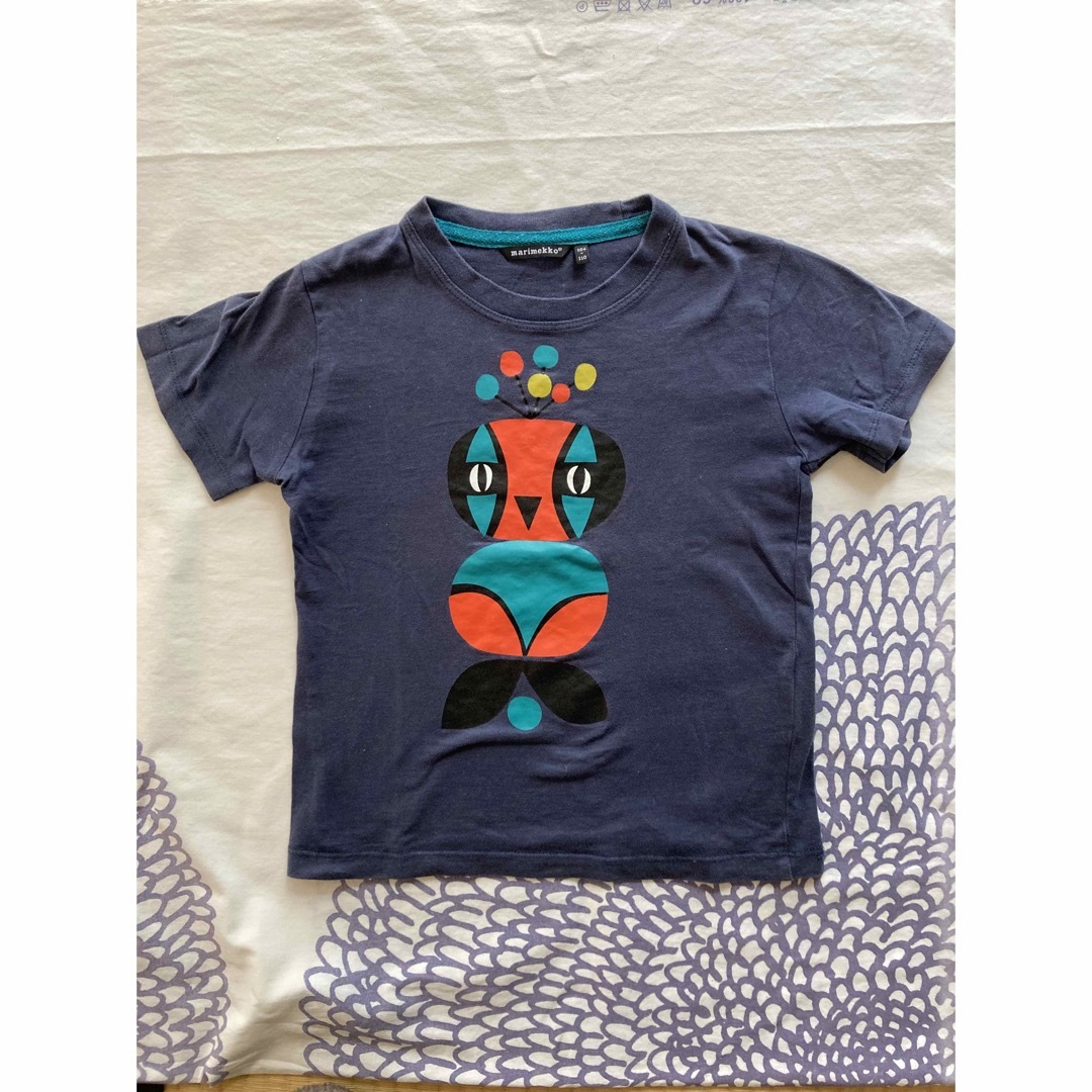 marimekko(マリメッコ)のマリメッコ　キッズ　Tシャツ　100 110 キッズ/ベビー/マタニティのキッズ服男の子用(90cm~)(Tシャツ/カットソー)の商品写真