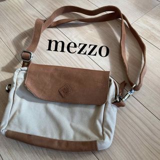 メゾ(mezzo)の値下げしました！mezzo レザーショルダー2wayバッグ　ショルダーバッグ(ショルダーバッグ)