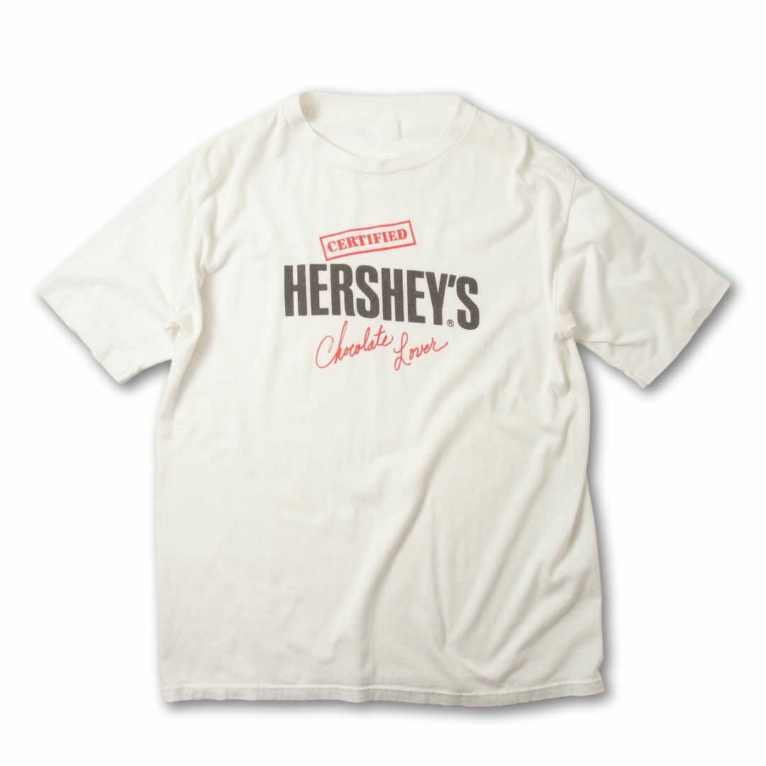 80s ビンテージ ハーシーズ オフィシャル ロゴTシャツ Hershey's メンズのトップス(Tシャツ/カットソー(半袖/袖なし))の商品写真