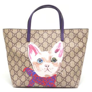 Gucci - グッチ チルドレンズ トートバッグ 410812 猫 キャットプリント