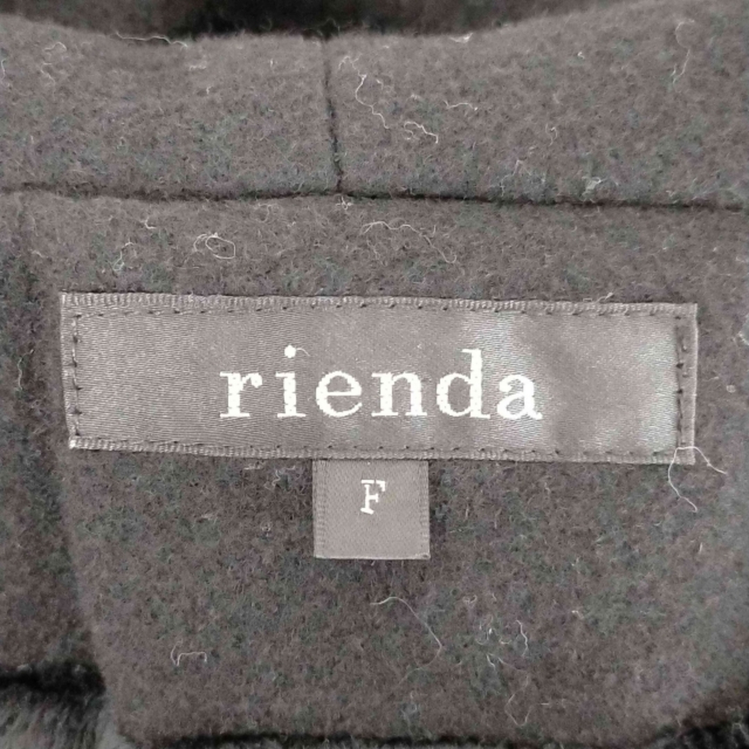 rienda(リエンダ)のrienda(リエンダ) フードガウンWOOL MIXミディCT レディース レディースのジャケット/アウター(その他)の商品写真