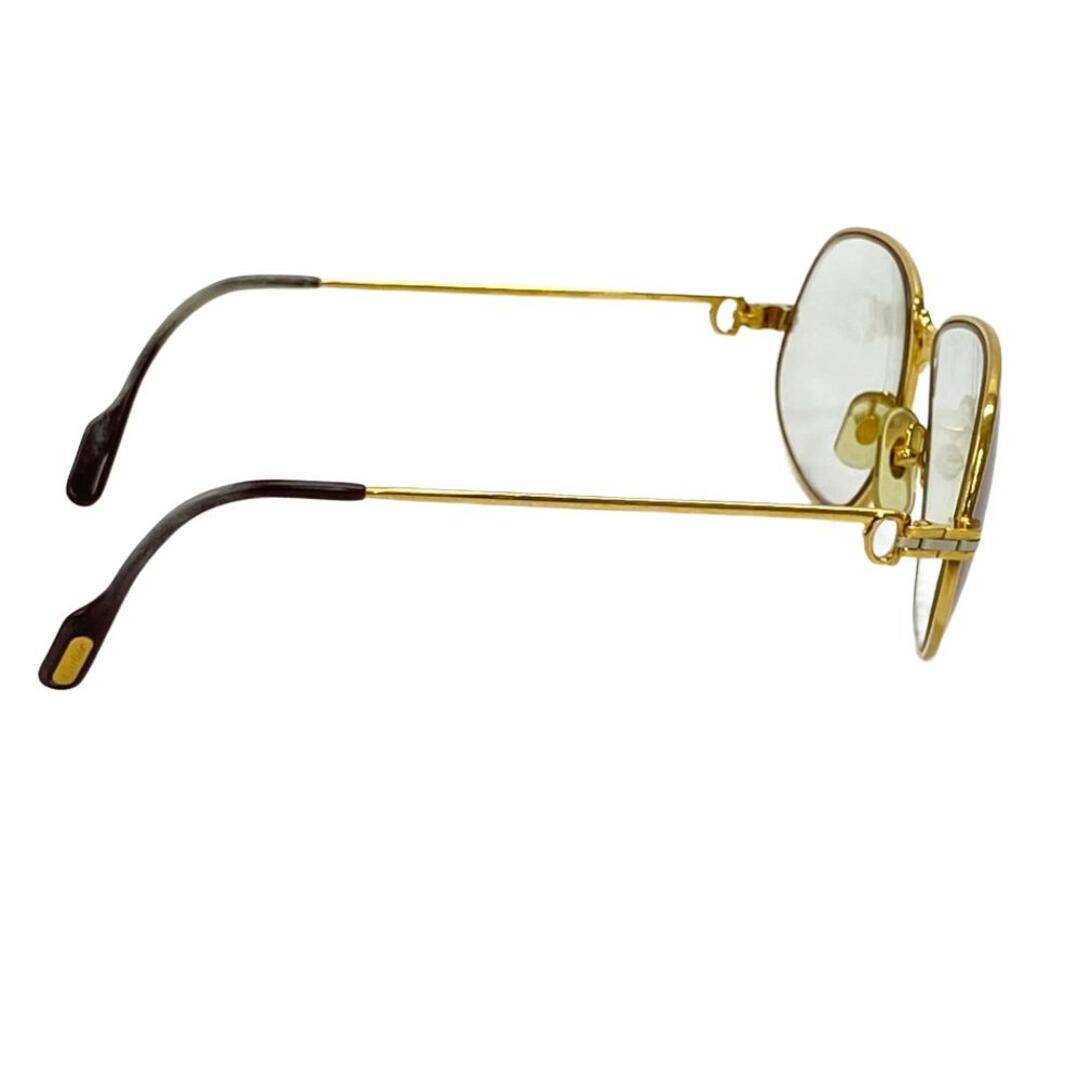 Cartier(カルティエ)のカルティエ CARTIER メガネ
 56□14 135 ゴールド レディースのファッション小物(サングラス/メガネ)の商品写真